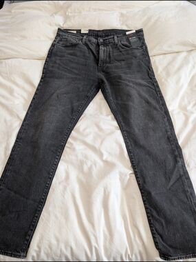 NWT Levi's 502™ Premium Quality | Night Shadows (Faded Black) | Men's 36x32